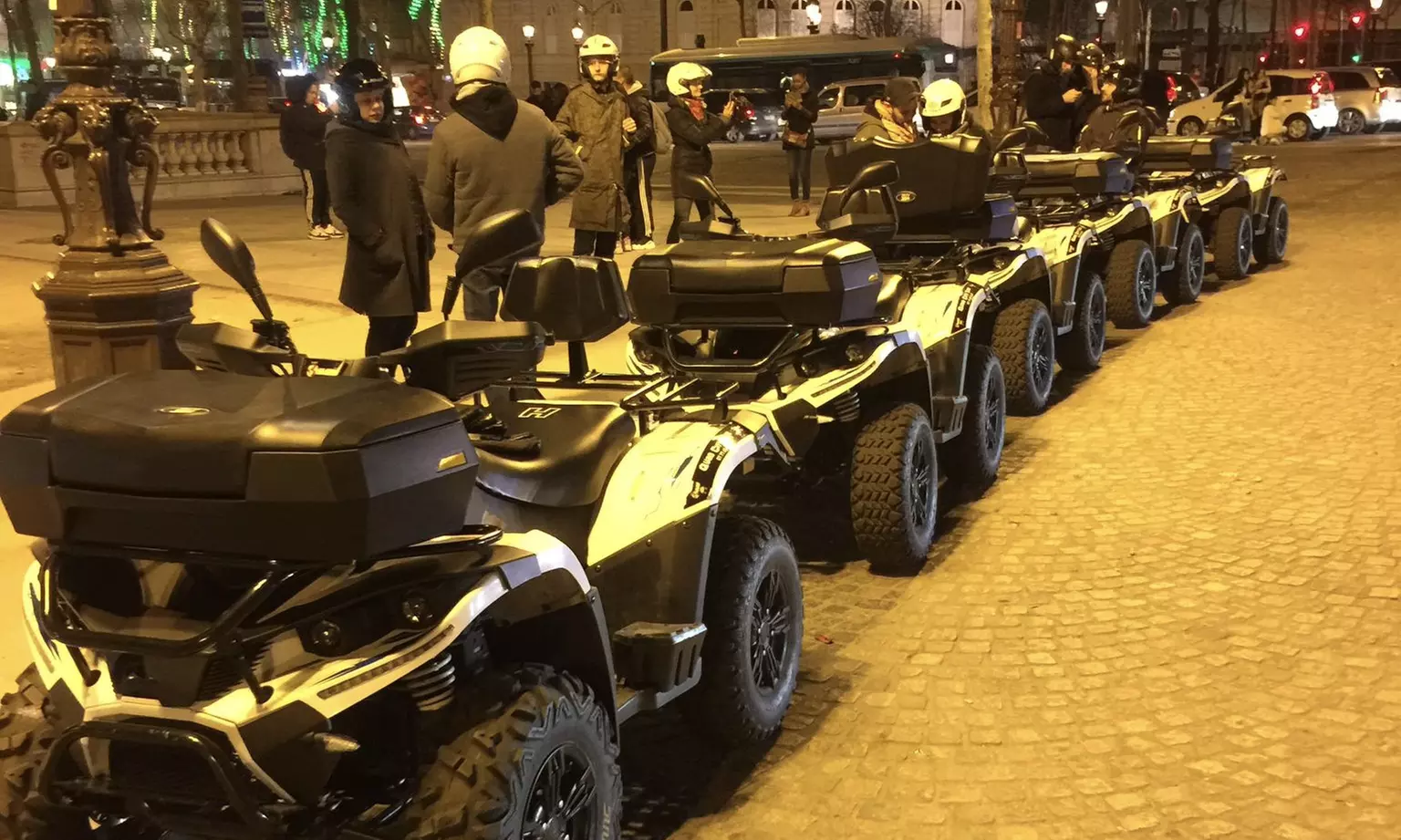 Visite de Paris en quad électrique