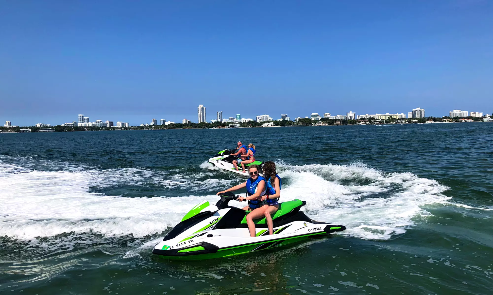 Experience One, Two or Three Thrilling Jet Ski Rides