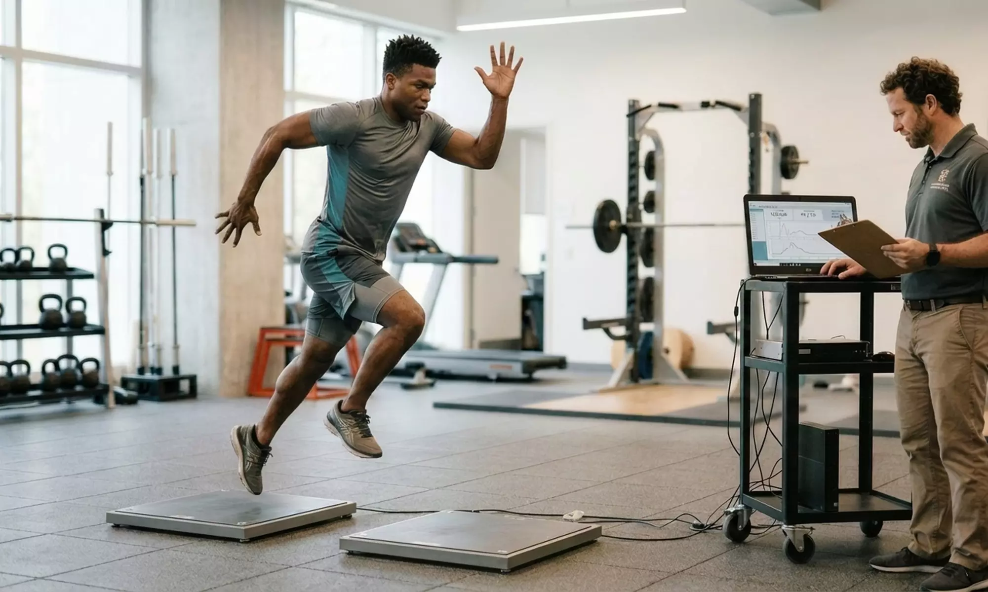 60 Minute Athlete Training and Force Plate Testing