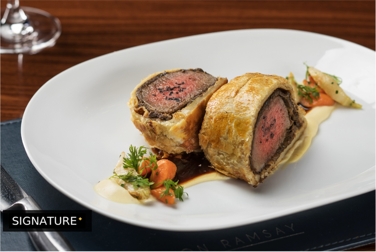 Gordon Ramsay Steak 3-Course Dinner & Wine Experience -- $223.39 Value