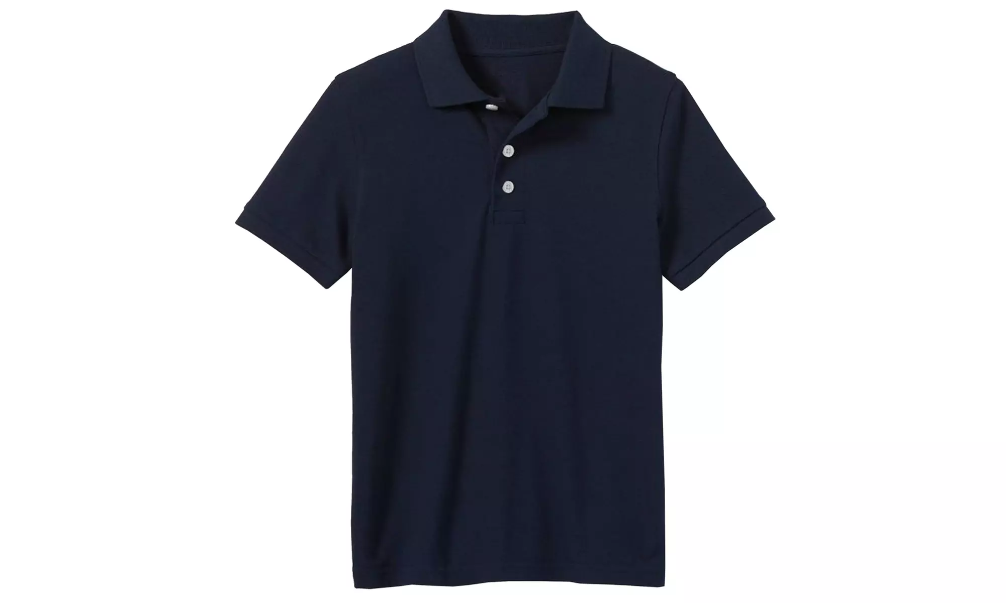 Boy's Short Sleeve School Uniform Pique Polo Shirts (Sizes, 4-20)
