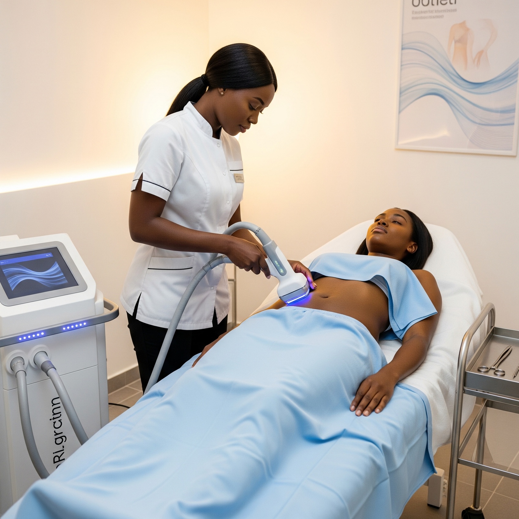 2, 4, or 6 Sessions of 60-Min Treatment + Laser Lipo & Radio-Frequency