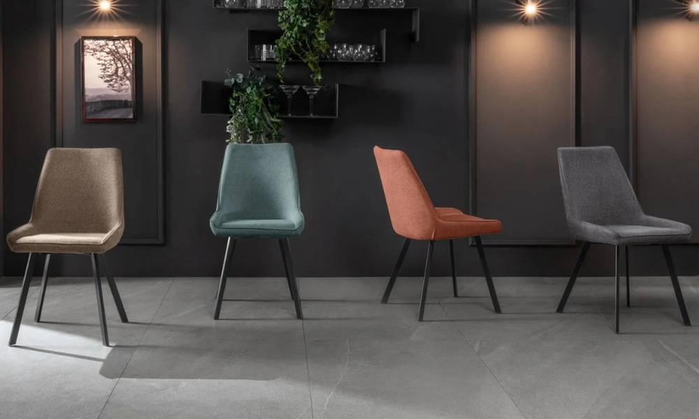 Set di 4 sedie Artemis, design elegante e contemporaneo