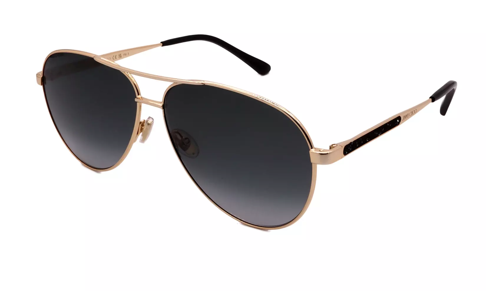 Jimmy Choo JIMENA/S 2M2 Gold Sunglasses
