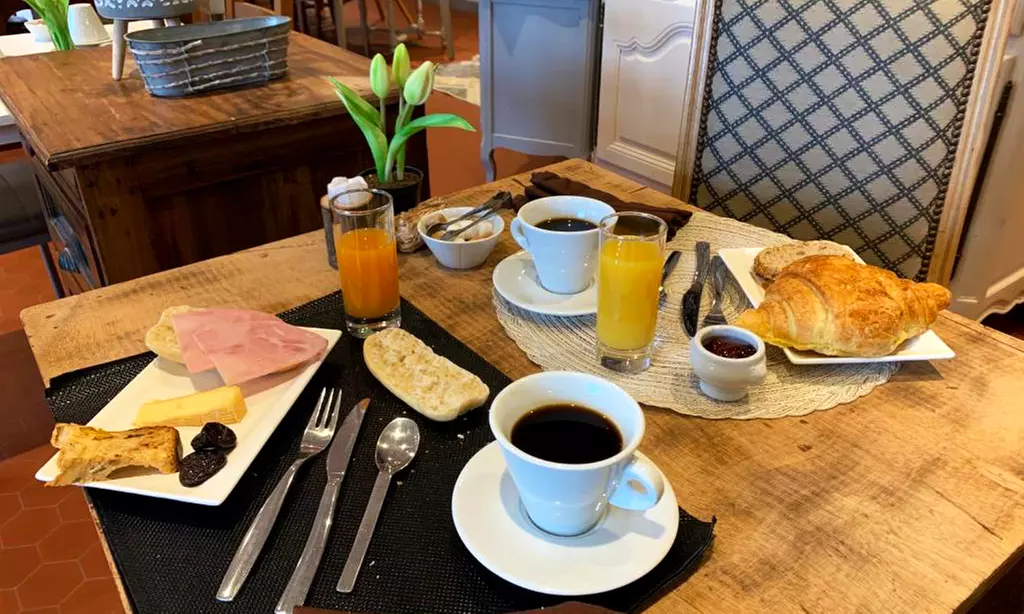 Proche Nancy : 1 ou 2 nuits chambre double avec PDJ, verre et dîner