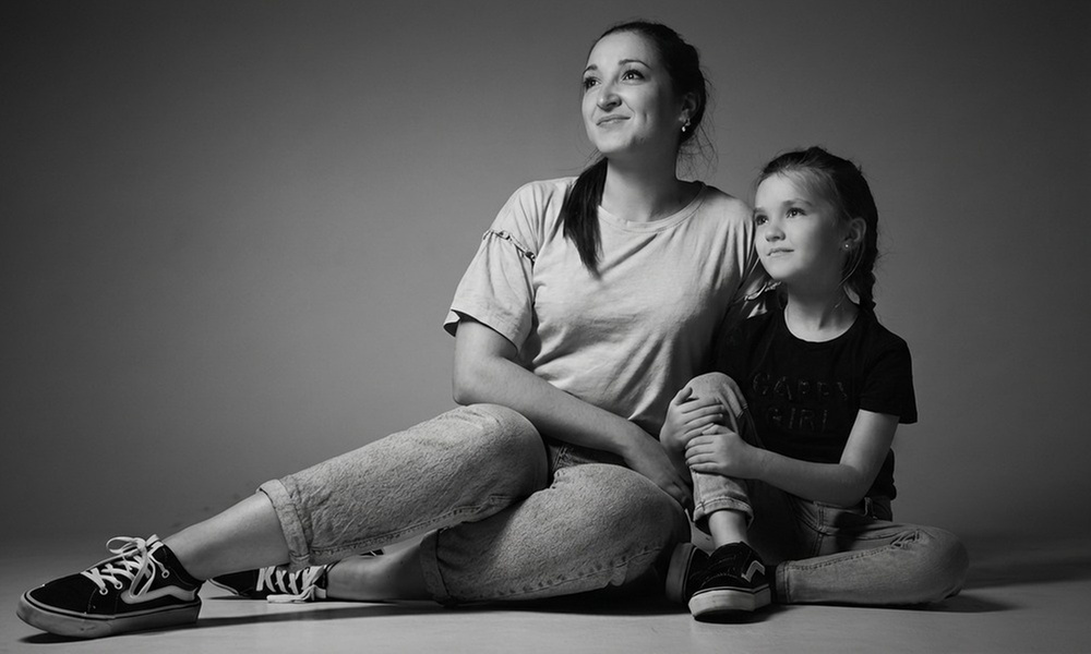 Séance photo pro en studio avec accompagnement et mini-album