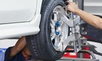 Wheel Alignment with Tire Rotation and Suspension Inspection