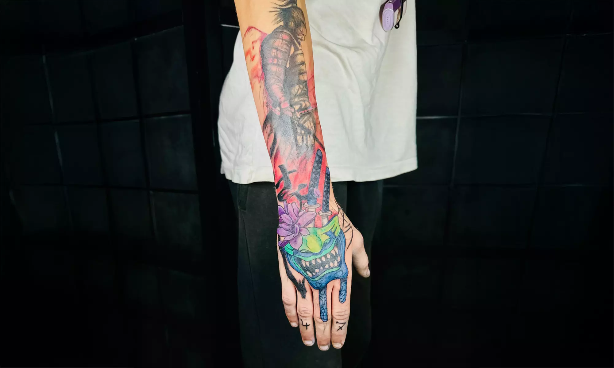 Wykonanie tatuażu czarno-białego lub kolorowego