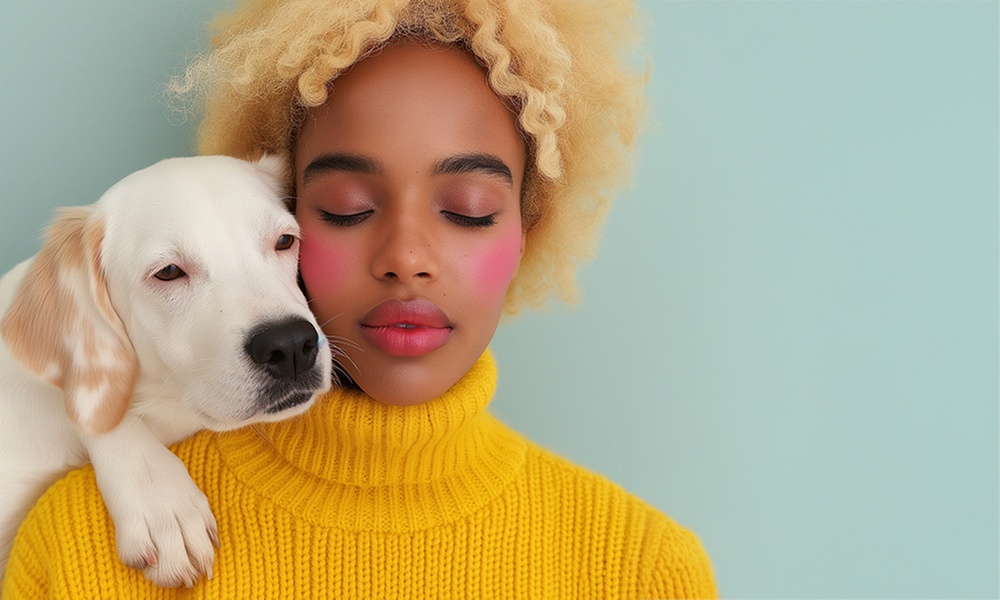 Pet & Owner or Family Photoshoot w/ Makeover Options & Images