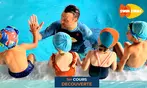 Cours découverte de natation enfants avant les vacances
