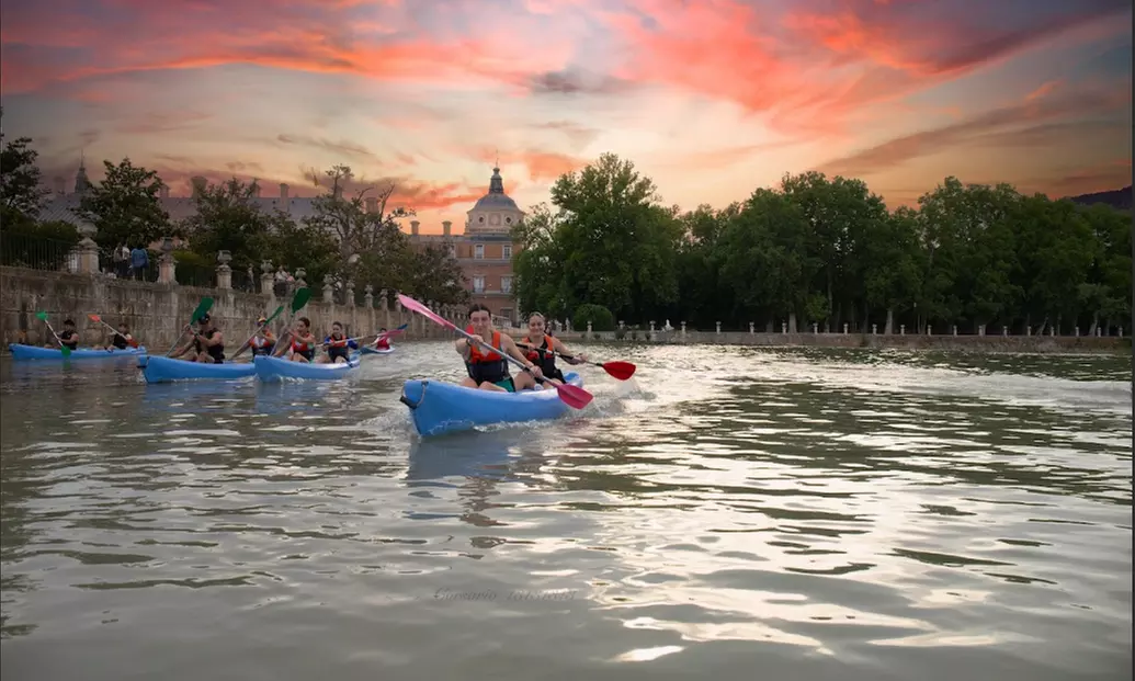 Tour guiado en kayak de 2,5 h por el Tajo para pareja o grupo