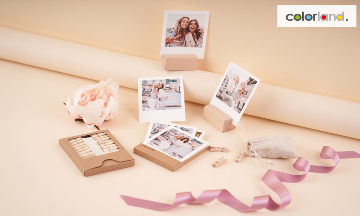 Set van 25 polaroid 'memo prints' en/of extra accessoires