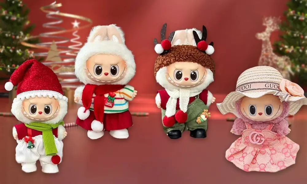 Custom Outfits & Accessories for Labubu Dolls (Up to 66% Off)