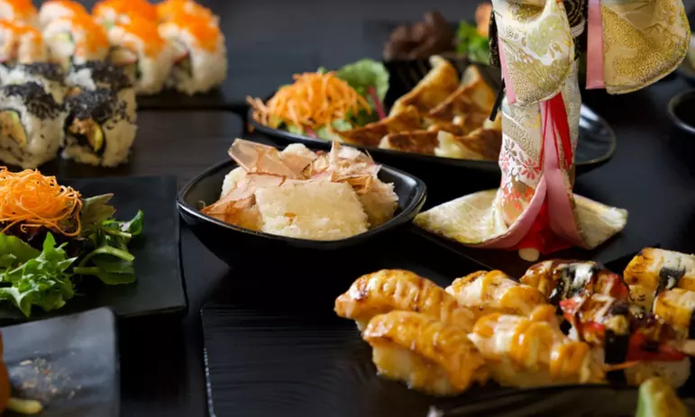 Okami Japanese Restaurant 15 Course Menu Sale