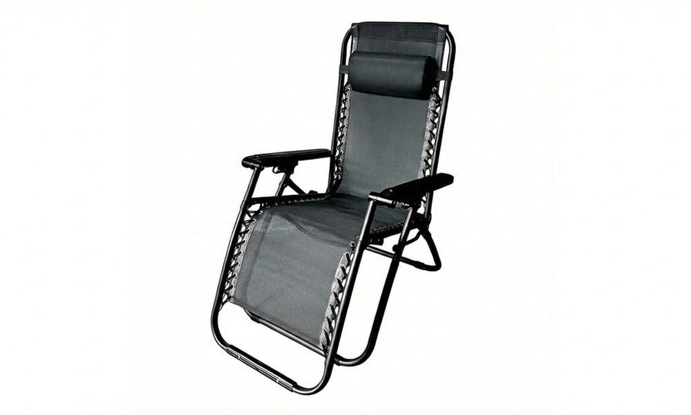 Sedia zero Gravity reclinabile con cuscino