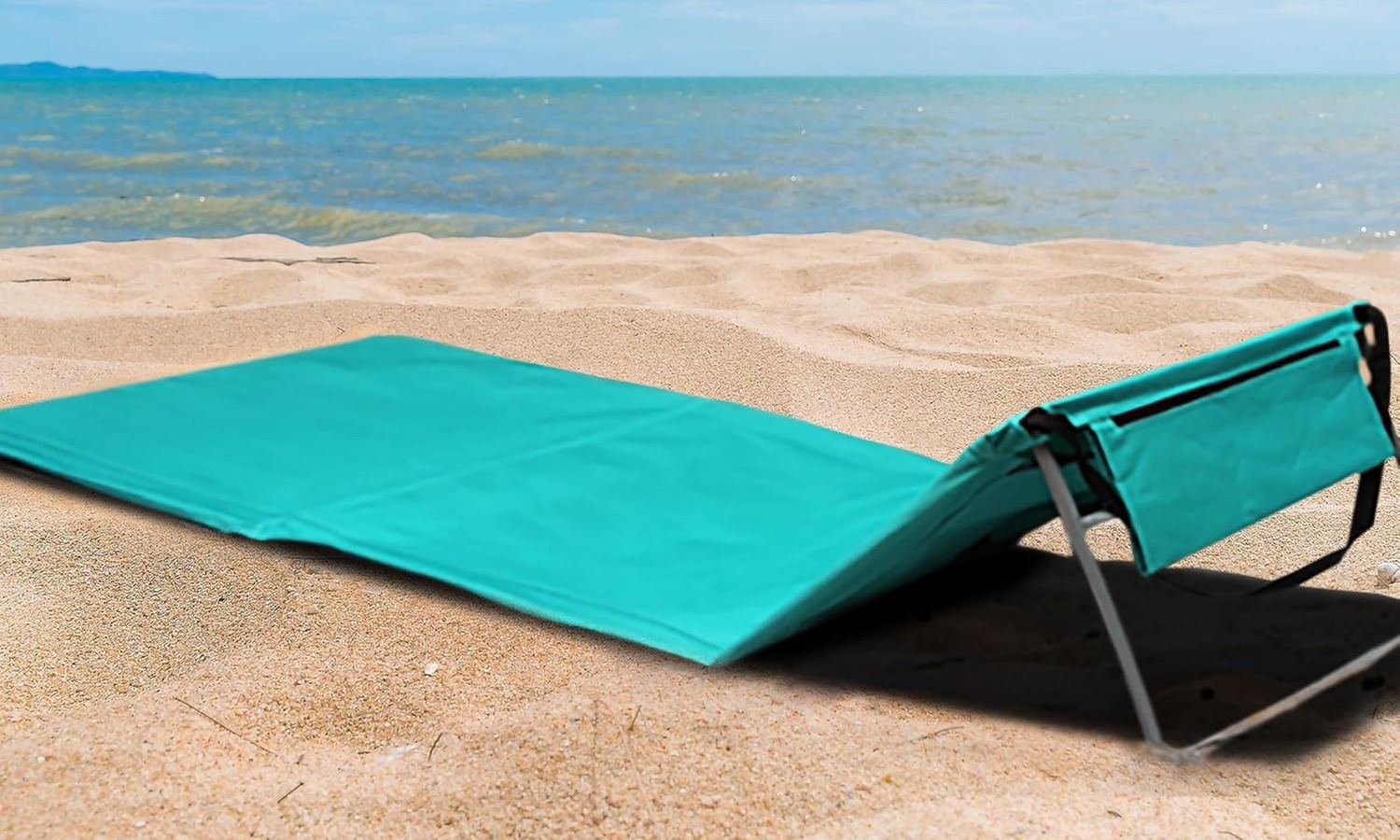 Outdoor-Faltmatratze mit verstellbarer Rückenlehne