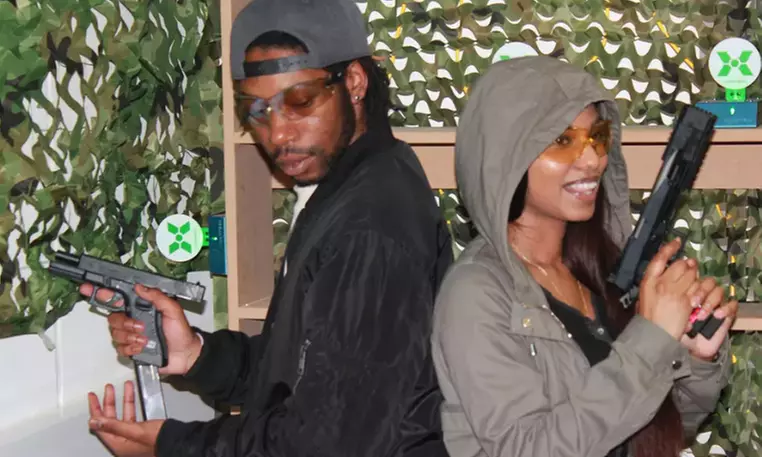 Experience a 120 Rounds Airsoft Rifle Shooting for One or Two