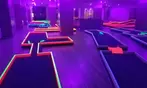 Glow-in-the-Dark Mini Golf Adventure at Mammoth Mini Golf