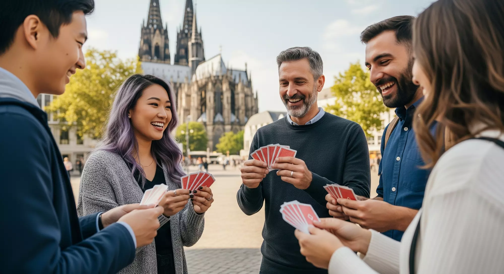 Sightseeing-Tour als Karten-Stadtspiel