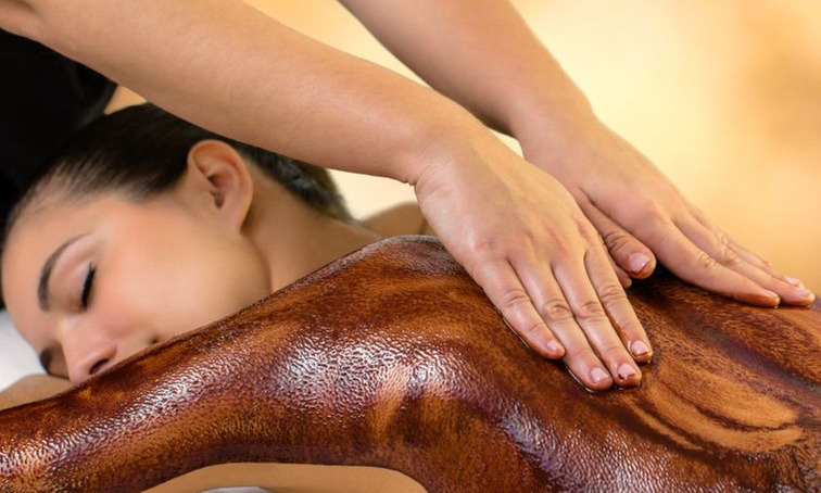 Rejuvenate With a 50M. Back Salt Scrub or 80 M. Full Body Detox Scrub