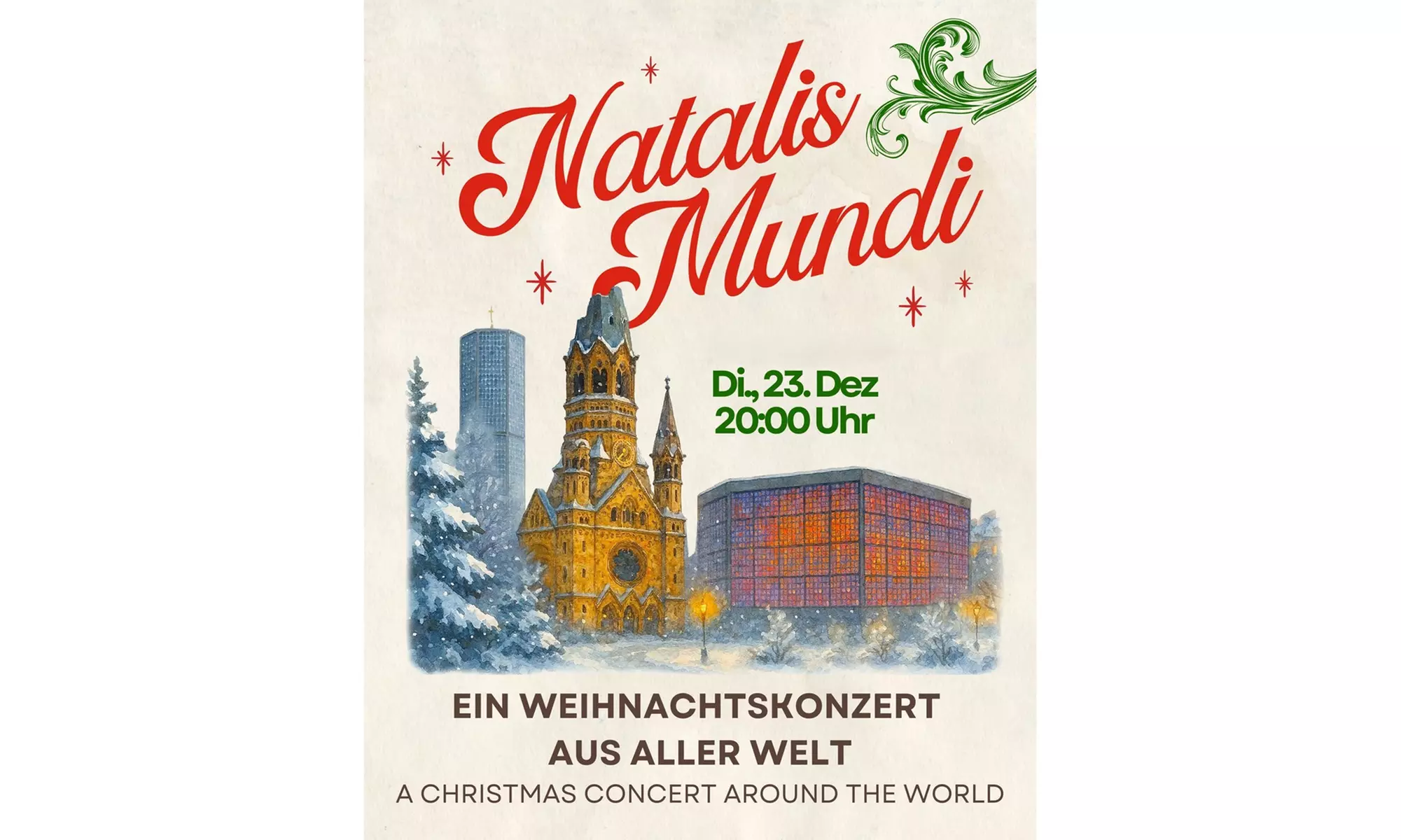 Ticket für „Natalis Mundi“ mit Symphonia Berlin am 23.12.2025