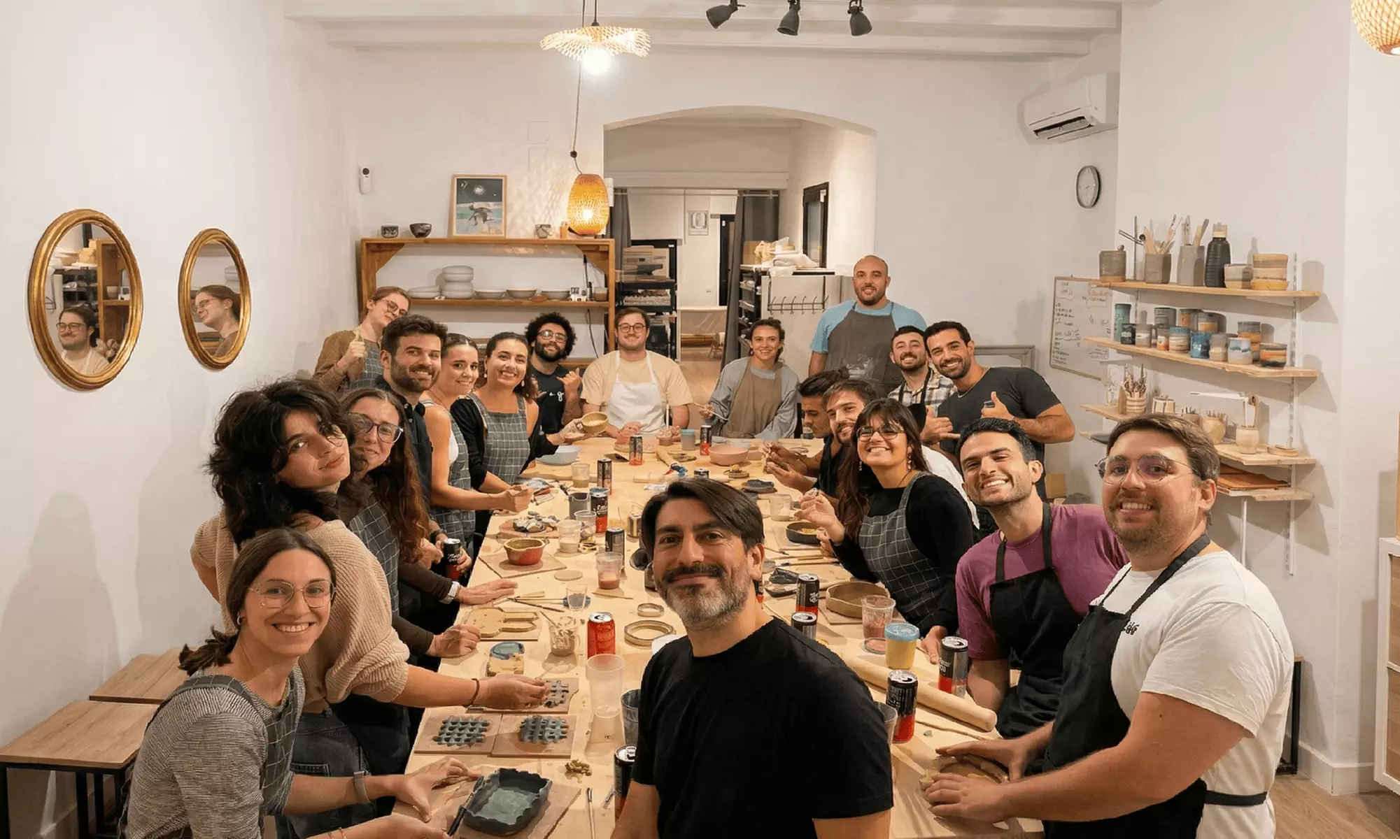 Taller de iniciación a la cerámica de 2 horas para 1 o 2 personas