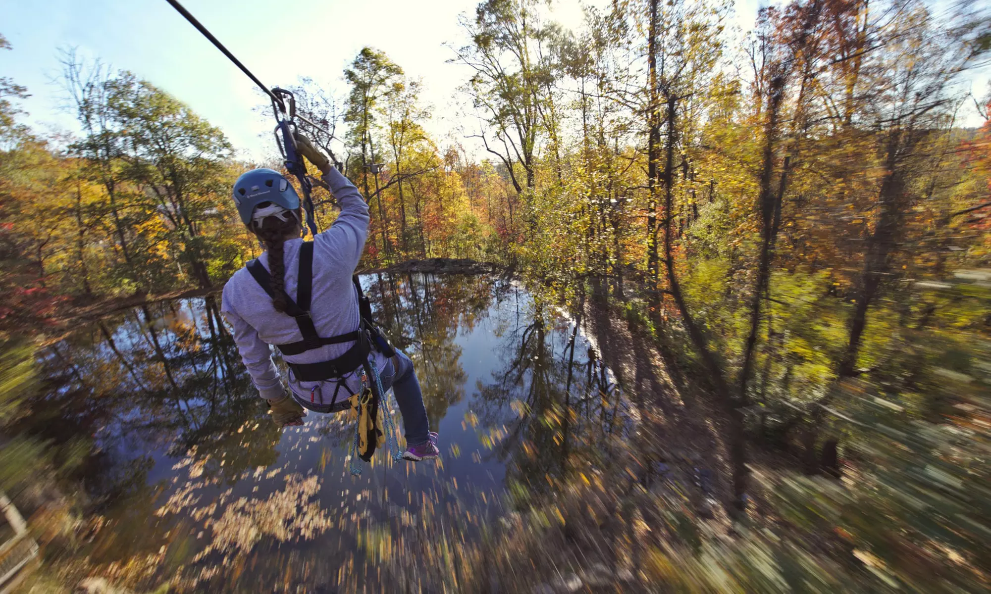 Enjoy Outdoor Thrills with Adventure Course & Zipline Fun