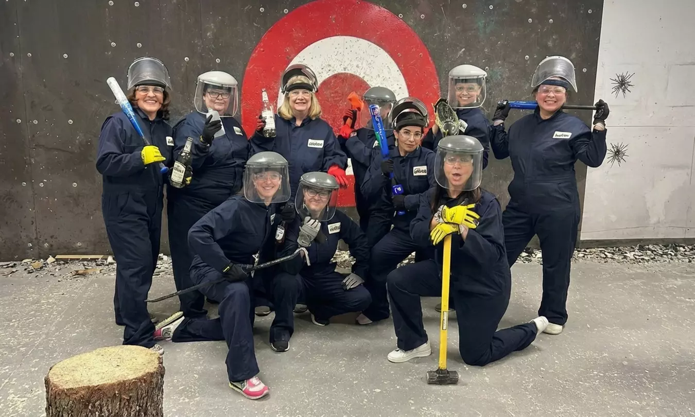 Stress Release Smash and Paint Experience - Syracuse