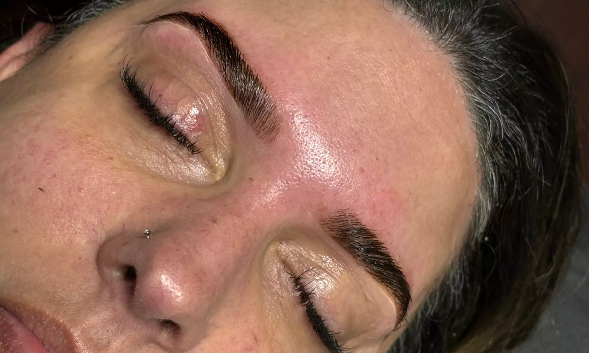 Enjoy Brow Lamination, Shaping, Wax or Women's Waxing with Mask