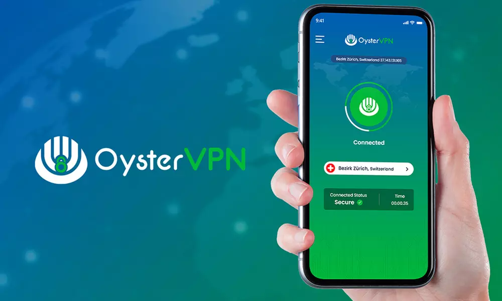 2 - 6 Monate, 1 Jahr oder lebenslanger Zugriff auf OysterVPN