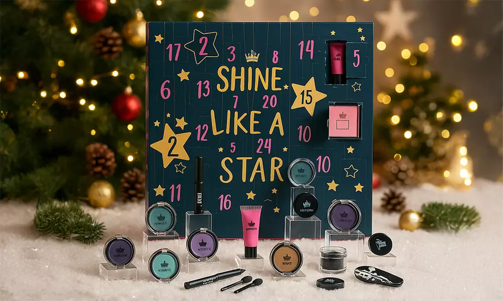 1x oder 2x SDI Paris „Shine Like a Star“ Beauty-Adventskalender