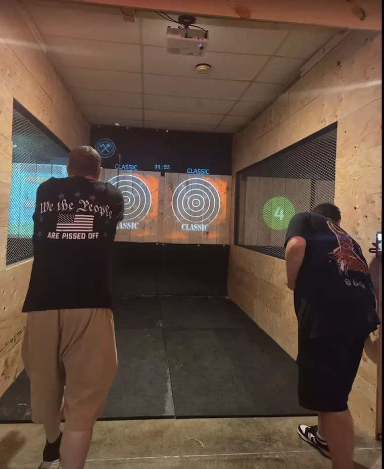 Enjoy Axe Throwing Fun For Your Group - All Skill Levels Welcome