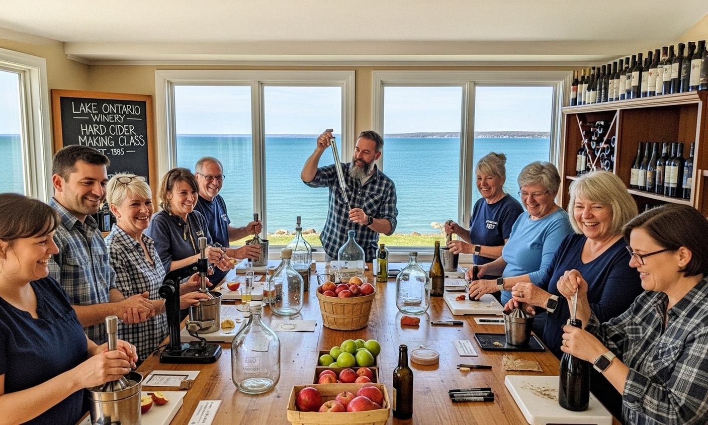 2-Hour Hard Cider-Making Class for 2 or 4 with 1 Gallon Kit and More