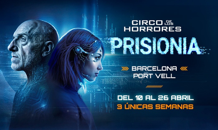 Descuento del 40 % en hasta 4 entradas para El Circo de los Horrores