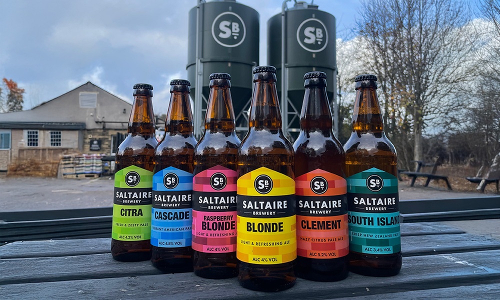 Enjoy a Saltaire Brewery Tour and a Case of Beer Per Person