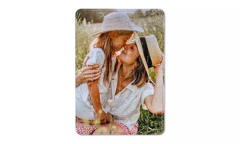 Personalisierbares Puzzle in A4 mit 24 oder 48 Teilen