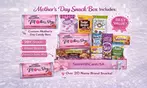 Mothers Day Gift Box - Snack Basket for Mom + Custom Chocolate Bar