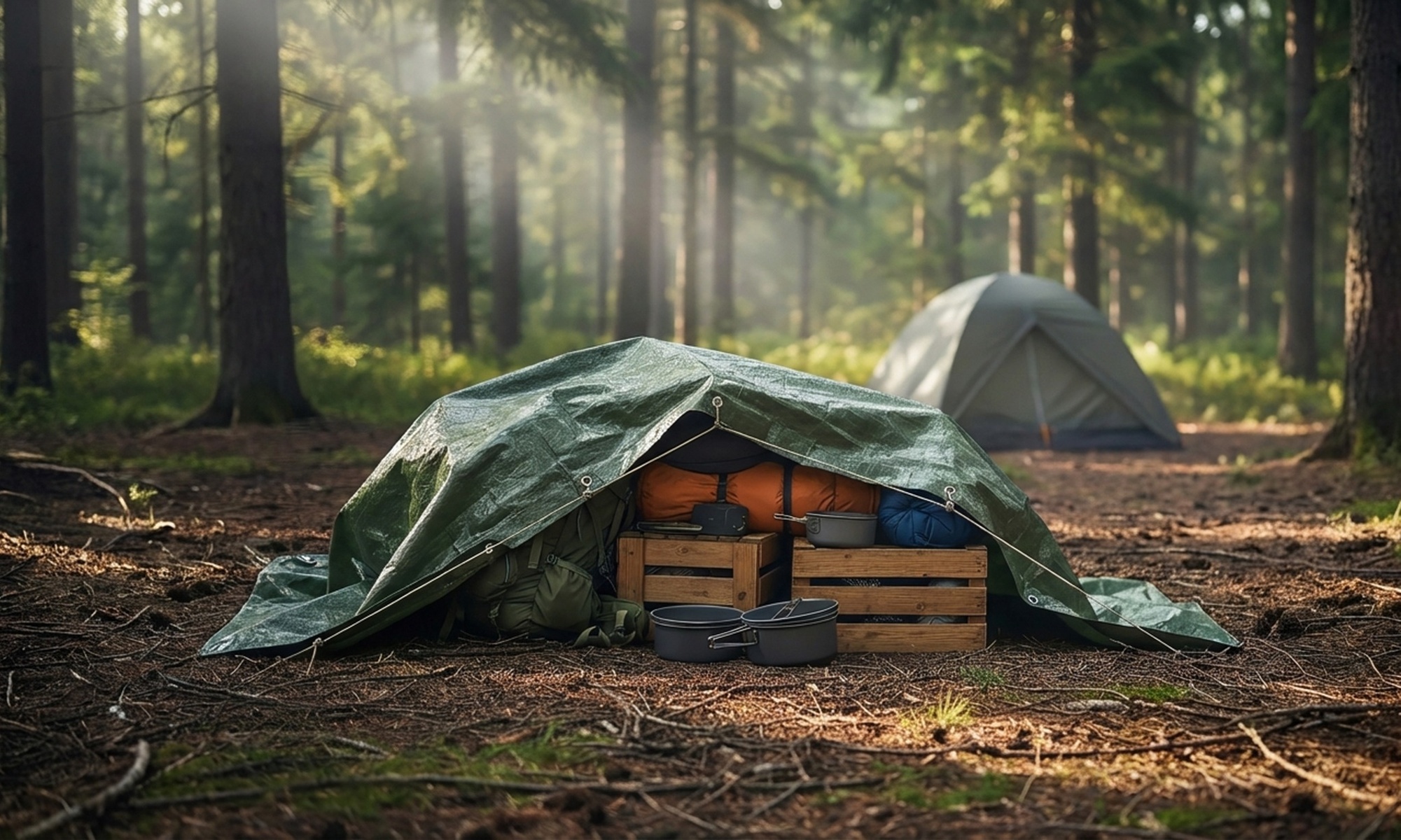 Bâche imperméable et résistante à la déchirure