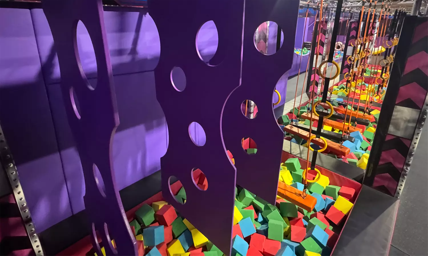 Acceso de 1 hora a parque de camas elásticas para 1 o 2 personas