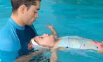 Cours découverte de natation enfants avant les vacances
