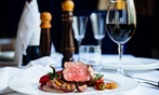 Enjoy a Five Course Steak Dinner with African Wines for Two