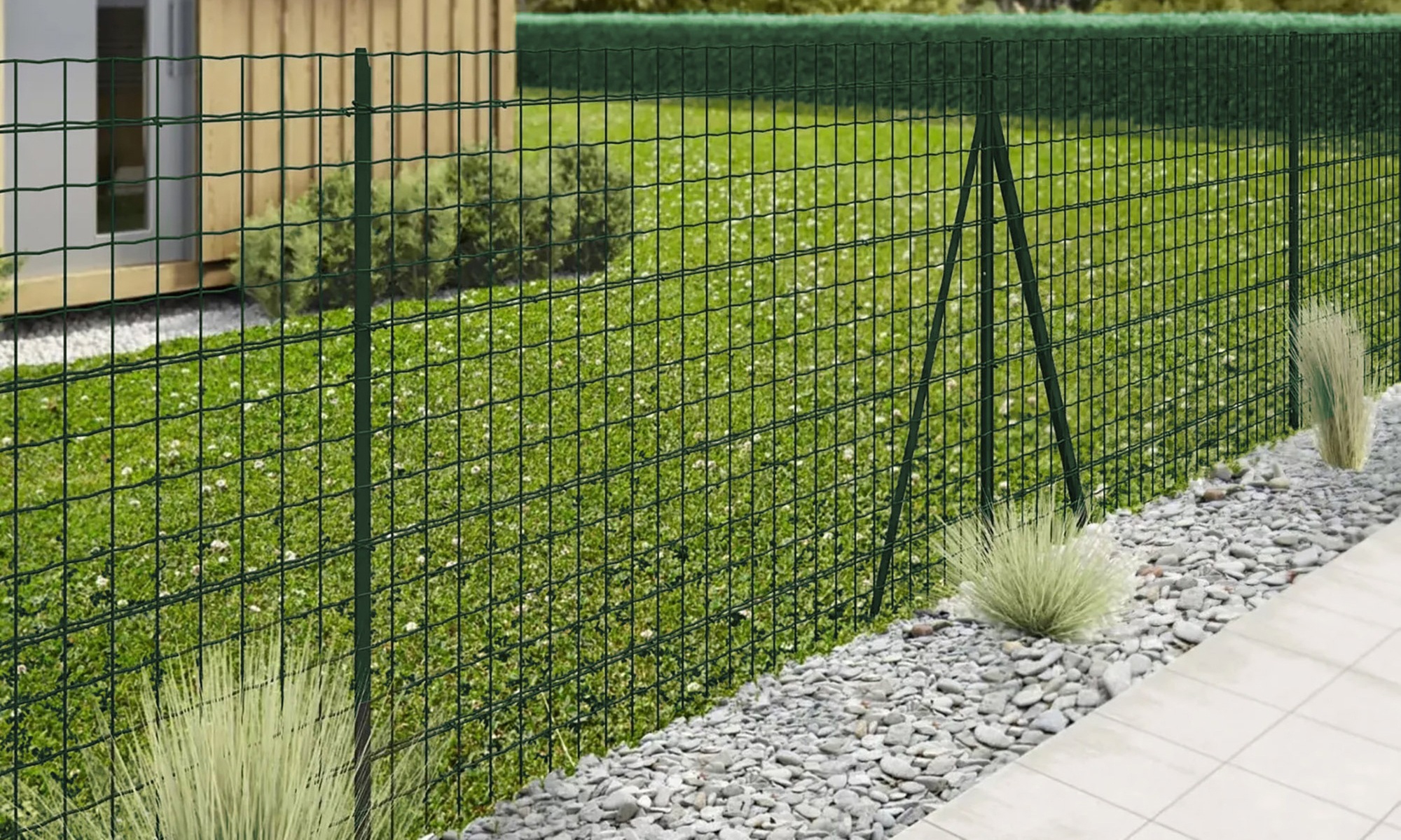 Rete antiruggine per recinzioni