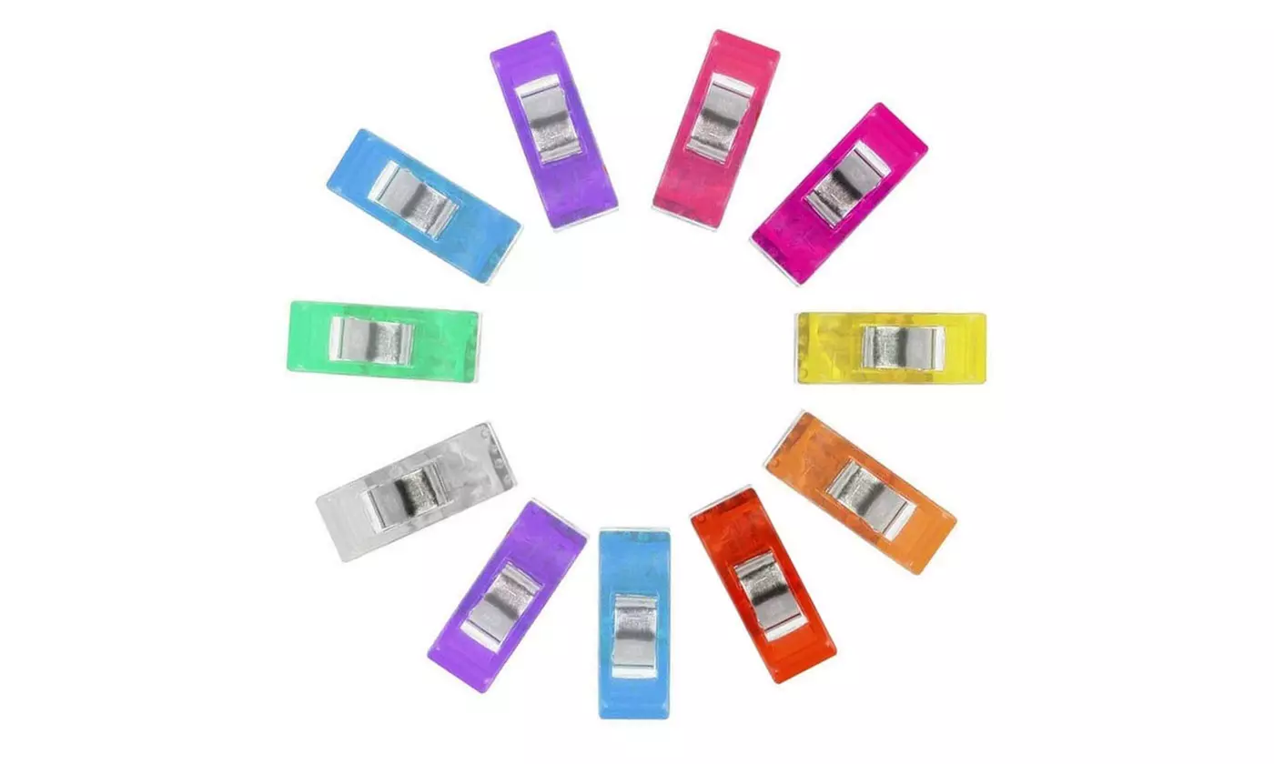 50/100Pcs Sewing Fabric Clips Clamp Craft Quilting Sewing Knitting Crochet Tools