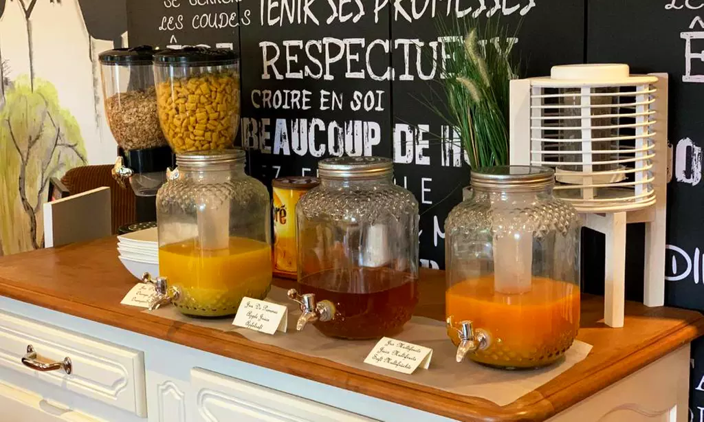 Proche Nancy : 1 ou 2 nuits chambre double avec PDJ, verre et dîner