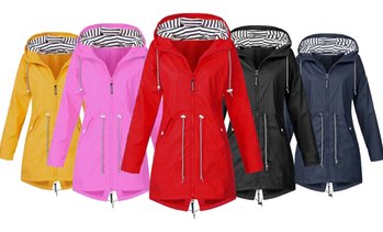 Ciré imperméable femme avec capuche