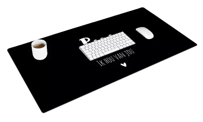 Bureau onderlegger met print naar keuze