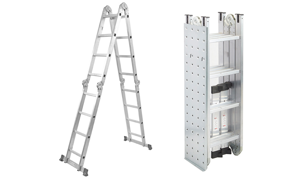 Groupon on sale telescopic ladder