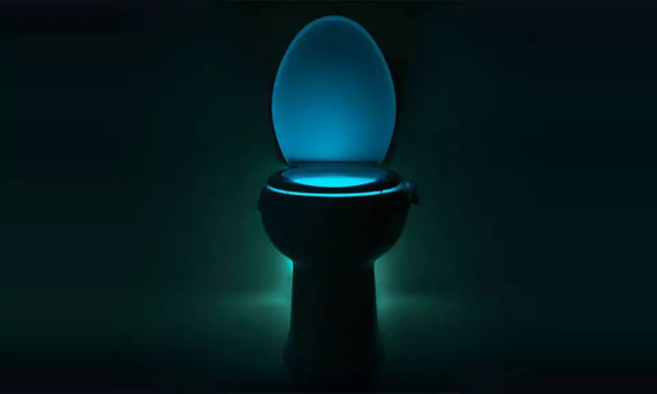 Lampes de toilette nocturnes à LED avec détecteur de mouvements