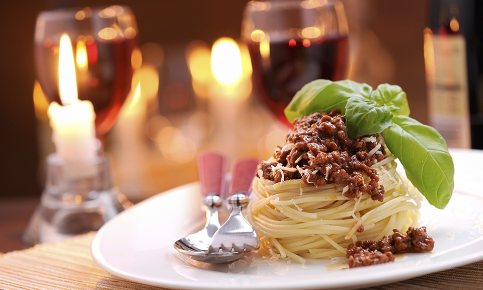 Savor a Scrumptious Three-Course Dinner with Wine for Two or Four