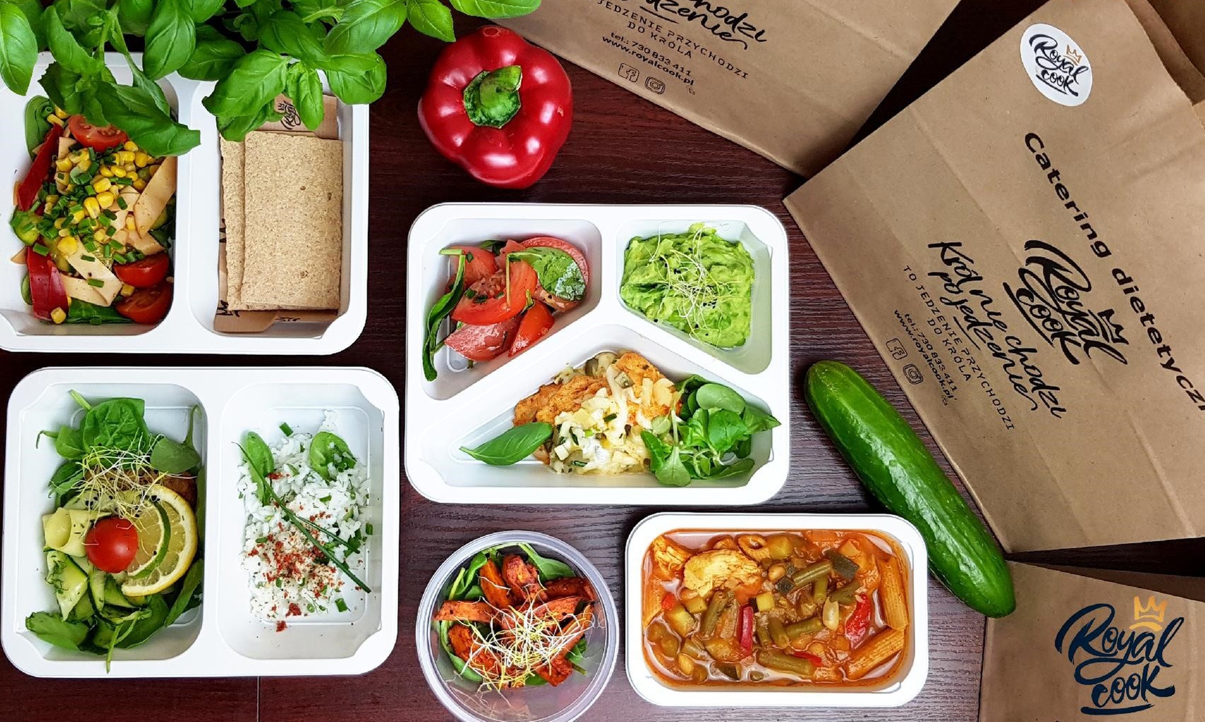 Catering dietetyczny: dieta standard z dostawą na 3-30 dni